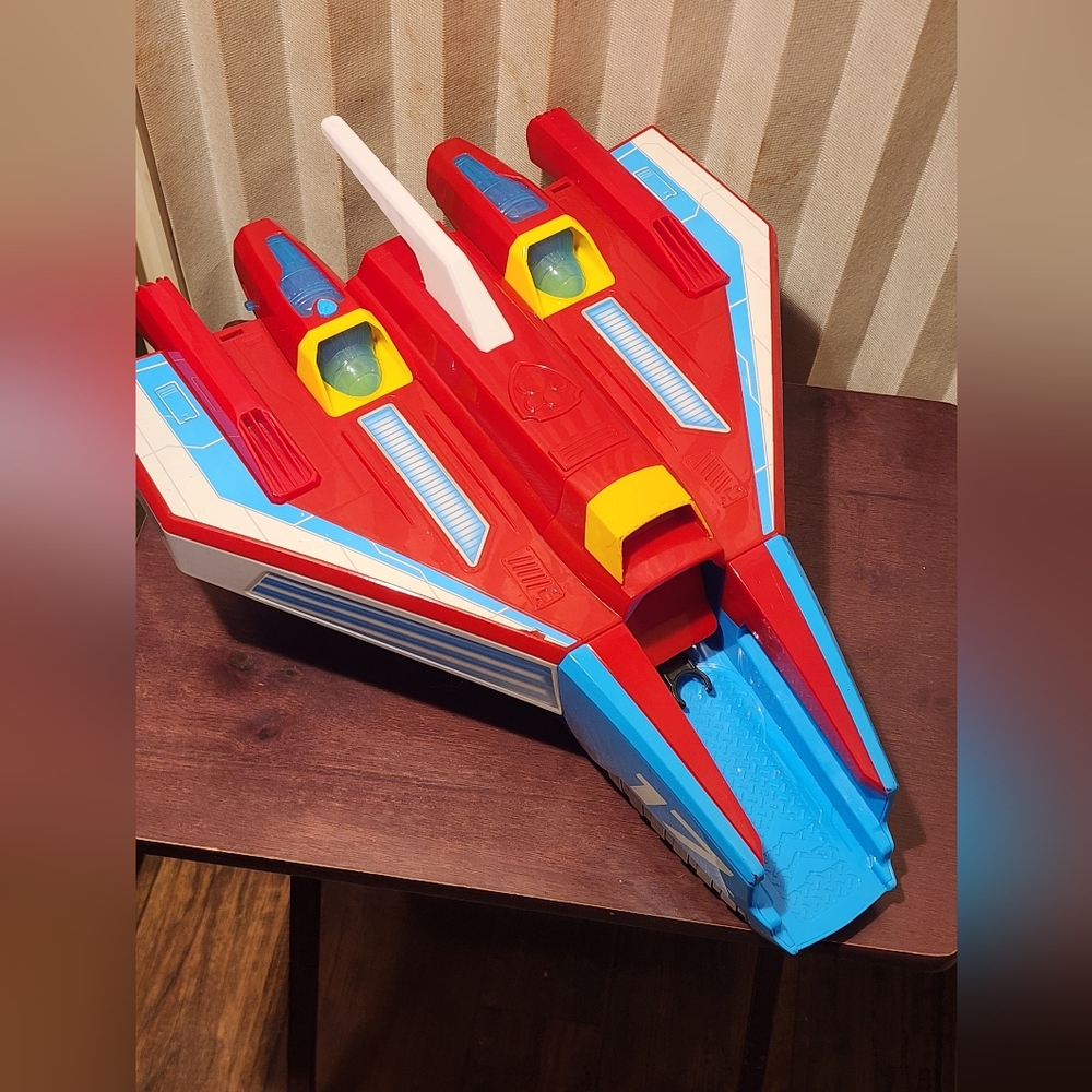 Paw Patrol 2n1 Transforming Mighty Pups Command Center Spaceship